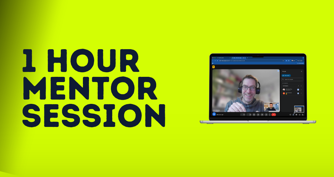 1-2-1 one hour mentor session with Paul Rose